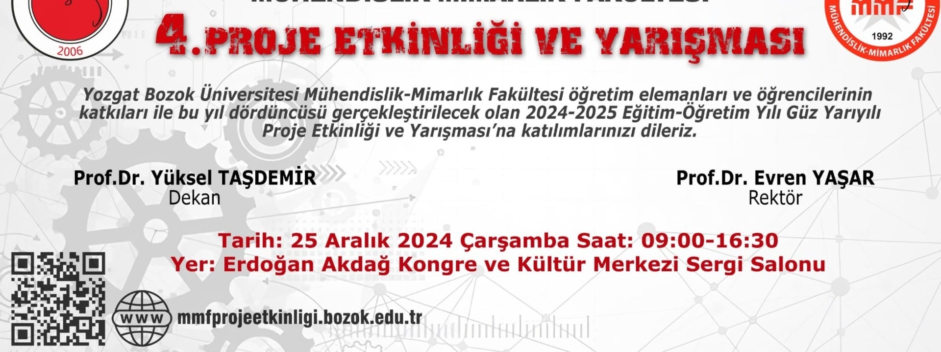 4. Proje Etkinliği Davetiye